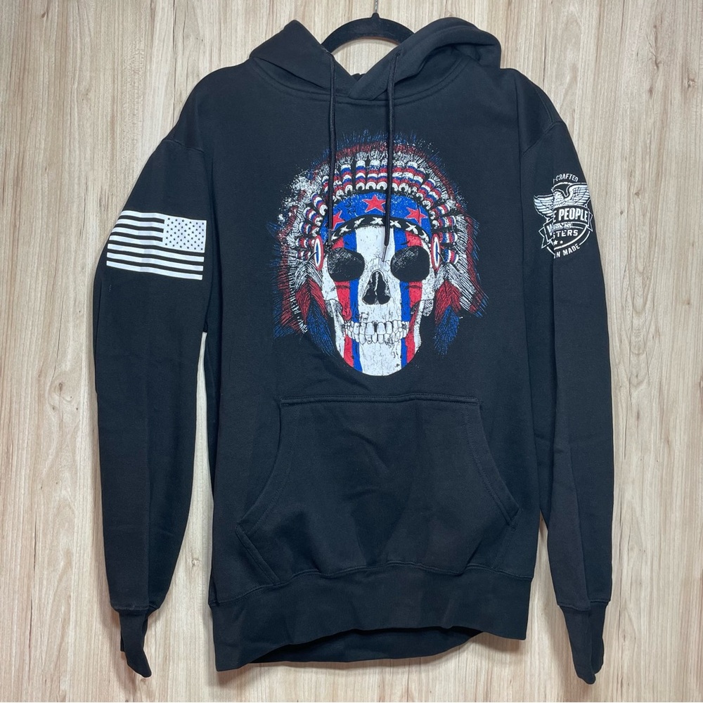 We The People Holsters Handcrafted Pullover Hoodie Hand Crafted USA Medium